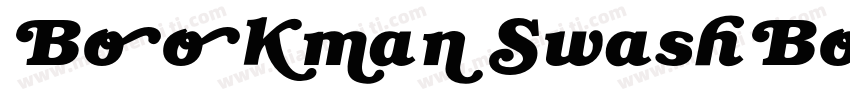 Bookman SwashBookman字体转换